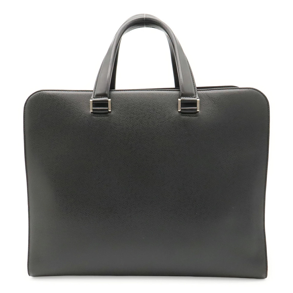 LOUIS VUITTON Taiga Nevsky Business Bag Briefcase Ardoise Black Strap